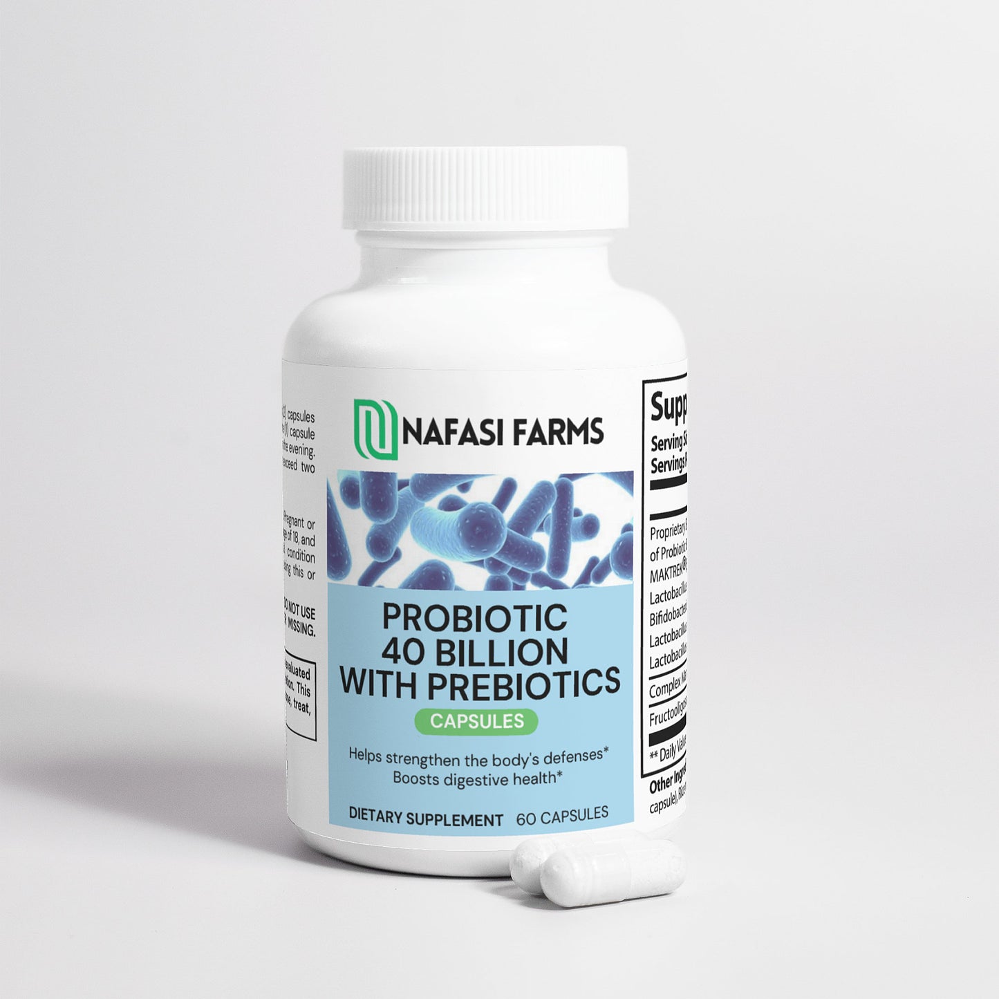 Probiotic 40 Billion with Prebiotics