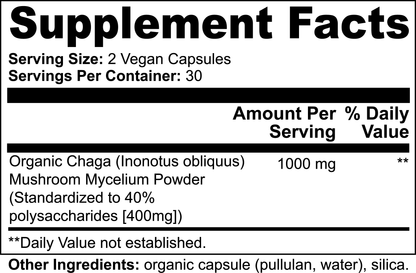 Chaga Mushroom Supplements